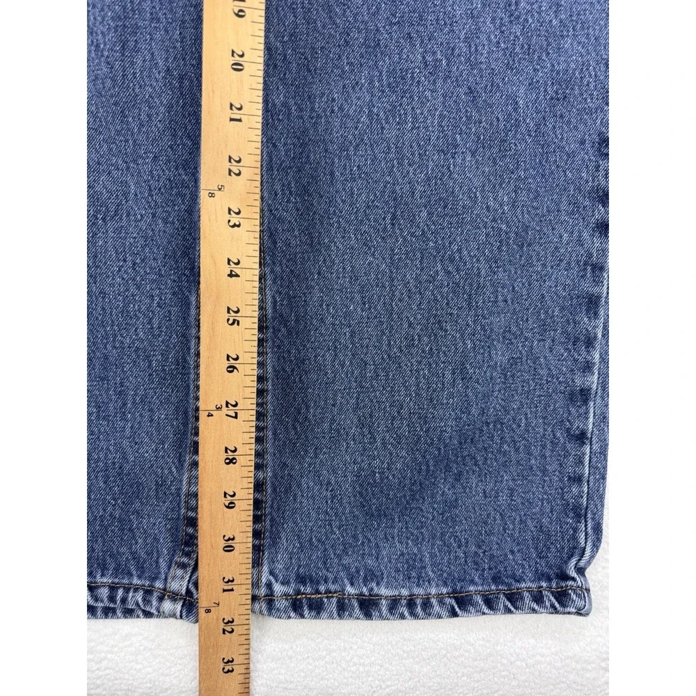 Levis 550 Jeans Men 35Wx32L Blue Denim Medium Wash Loose Relaxed Fit 90s